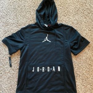Jordan shirt-sleeve hoodie